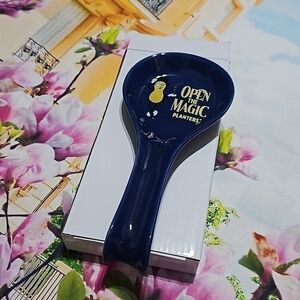 Mr. Peanut OPEN THE MAGIC Planters Peanuts Ceramic 8" Spoon Rest